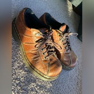 Dr. Martens Vintage Y2K Brown Leather Shoes